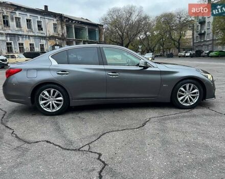 Серый Инфинити Q50, объемом двигателя 3 л и пробегом 116 тыс. км за 11700 $, фото 17 на Automoto.ua
