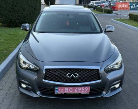 Серый Инфинити Q50, объемом двигателя 2.2 л и пробегом 137 тыс. км за 16999 $, фото 6 на Automoto.ua