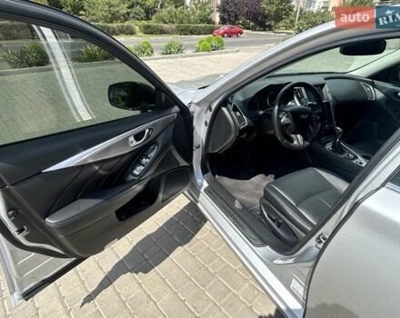 Сірий Інфініті Q50, об'ємом двигуна 1.99 л та пробігом 126 тис. км за 12700 $, фото 26 на Automoto.ua