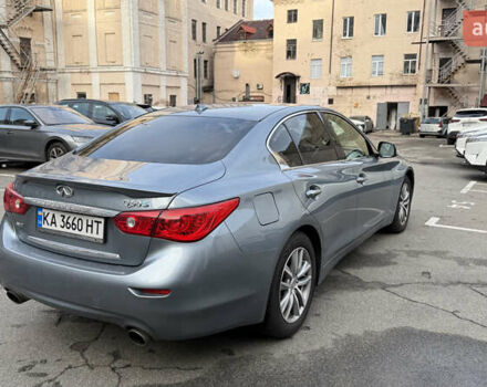 Серый Инфинити Q50, объемом двигателя 1.99 л и пробегом 168 тыс. км за 12499 $, фото 6 на Automoto.ua