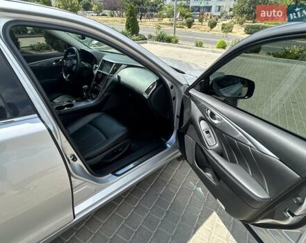 Сірий Інфініті Q50, об'ємом двигуна 1.99 л та пробігом 126 тис. км за 12700 $, фото 23 на Automoto.ua