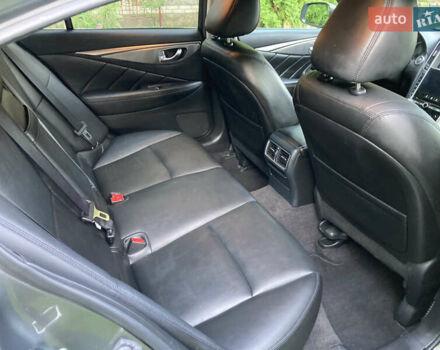 Серый Инфинити Q50, объемом двигателя 3 л и пробегом 123 тыс. км за 17300 $, фото 21 на Automoto.ua