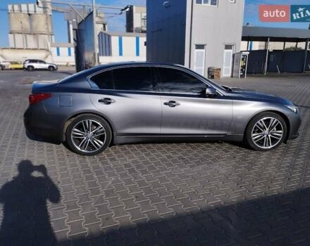 Серый Инфинити Q50, объемом двигателя 2.2 л и пробегом 203 тыс. км за 14500 $, фото 5 на Automoto.ua