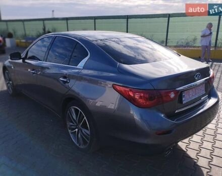 Серый Инфинити Q50, объемом двигателя 2.2 л и пробегом 203 тыс. км за 14500 $, фото 14 на Automoto.ua