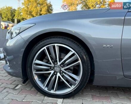 Серый Инфинити Q50, объемом двигателя 2.2 л и пробегом 137 тыс. км за 16999 $, фото 33 на Automoto.ua