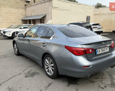 Серый Инфинити Q50, объемом двигателя 1.99 л и пробегом 168 тыс. км за 12499 $, фото 5 на Automoto.ua