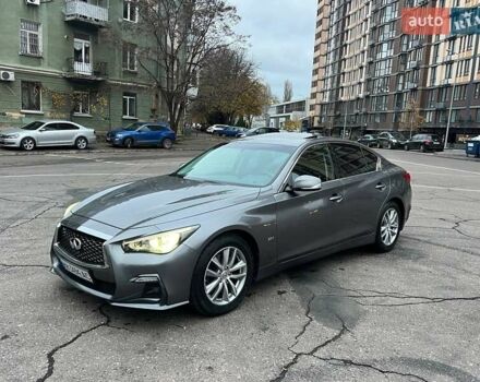 Серый Инфинити Q50, объемом двигателя 3 л и пробегом 116 тыс. км за 11700 $, фото 10 на Automoto.ua