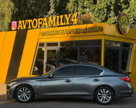 Сірий Інфініті Q50, об'ємом двигуна 3 л та пробігом 177 тис. км за 12999 $, фото 7 на Automoto.ua
