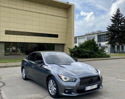 Сірий Інфініті Q50, об'ємом двигуна 3 л та пробігом 146 тис. км за 13900 $, фото 2 на Automoto.ua