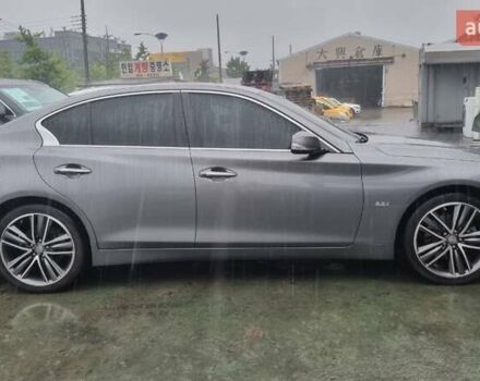 Серый Инфинити Q50, объемом двигателя 2.2 л и пробегом 79 тыс. км за 15800 $, фото 4 на Automoto.ua