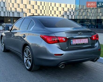 Серый Инфинити Q50, объемом двигателя 2.2 л и пробегом 137 тыс. км за 16999 $, фото 9 на Automoto.ua