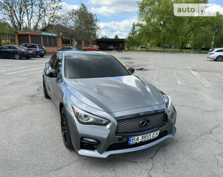 Сірий Інфініті Q50, об'ємом двигуна 1.99 л та пробігом 84 тис. км за 16700 $, фото 1 на Automoto.ua