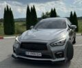 Серый Инфинити Q50, объемом двигателя 3 л и пробегом 125 тыс. км за 349 $, фото 1 на Automoto.ua