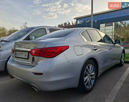 Серый Инфинити Q50, объемом двигателя 1.99 л и пробегом 81 тыс. км за 13900 $, фото 5 на Automoto.ua