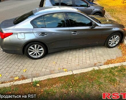 Сірий Інфініті Q50, об'ємом двигуна 3 л та пробігом 145 тис. км за 13600 $, фото 4 на Automoto.ua