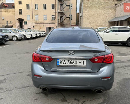 Серый Инфинити Q50, объемом двигателя 1.99 л и пробегом 168 тыс. км за 12499 $, фото 8 на Automoto.ua