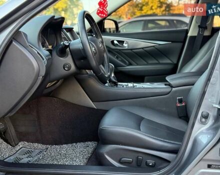 Серый Инфинити Q50, объемом двигателя 2.2 л и пробегом 137 тыс. км за 16999 $, фото 27 на Automoto.ua