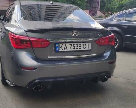 Сірий Інфініті Q50, об'ємом двигуна 2.14 л та пробігом 178 тис. км за 16800 $, фото 5 на Automoto.ua