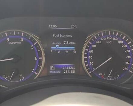 Сірий Інфініті Q50, об'ємом двигуна 2.14 л та пробігом 178 тис. км за 16800 $, фото 22 на Automoto.ua