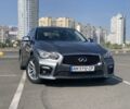 Серый Инфинити Q50, объемом двигателя 3 л и пробегом 86 тыс. км за 17999 $, фото 1 на Automoto.ua