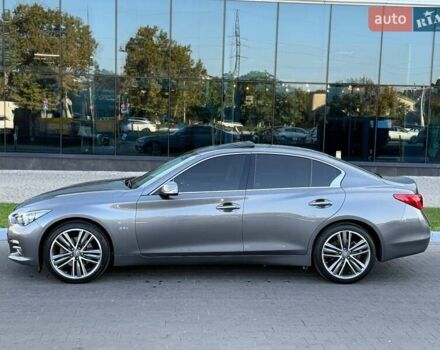 Серый Инфинити Q50, объемом двигателя 2.2 л и пробегом 137 тыс. км за 16999 $, фото 8 на Automoto.ua