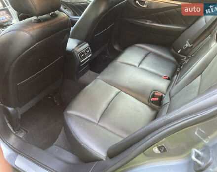 Серый Инфинити Q50, объемом двигателя 3 л и пробегом 123 тыс. км за 17300 $, фото 26 на Automoto.ua