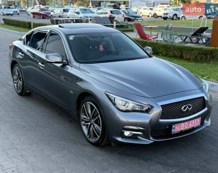 Серый Инфинити Q50, объемом двигателя 2.2 л и пробегом 137 тыс. км за 16999 $, фото 15 на Automoto.ua