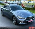 Сірий Інфініті Q50, об'ємом двигуна 2.2 л та пробігом 137 тис. км за 16999 $, фото 1 на Automoto.ua