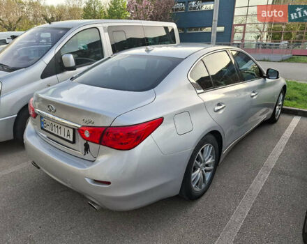 Серый Инфинити Q50, объемом двигателя 1.99 л и пробегом 81 тыс. км за 13900 $, фото 3 на Automoto.ua