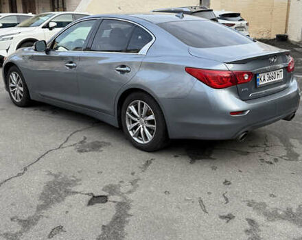 Серый Инфинити Q50, объемом двигателя 1.99 л и пробегом 168 тыс. км за 12499 $, фото 7 на Automoto.ua