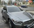 Серый Инфинити Q50, объемом двигателя 2 л и пробегом 180 тыс. км за 14500 $, фото 1 на Automoto.ua
