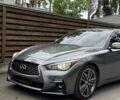 Серый Инфинити Q50, объемом двигателя 3 л и пробегом 130 тыс. км за 16700 $, фото 1 на Automoto.ua