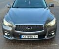 Серый Инфинити Q50, объемом двигателя 2 л и пробегом 173 тыс. км за 15500 $, фото 1 на Automoto.ua