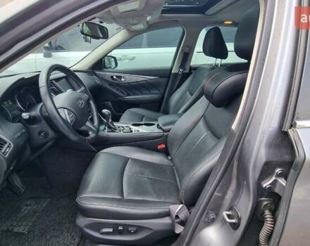 Серый Инфинити Q50, объемом двигателя 2.2 л и пробегом 79 тыс. км за 15800 $, фото 6 на Automoto.ua