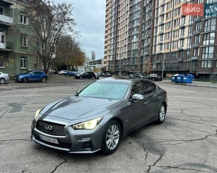 Серый Инфинити Q50, объемом двигателя 3 л и пробегом 116 тыс. км за 11700 $, фото 12 на Automoto.ua
