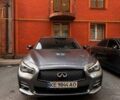 Серый Инфинити Q50, объемом двигателя 3 л и пробегом 133 тыс. км за 14990 $, фото 1 на Automoto.ua