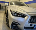 Сірий Інфініті Q50, об'ємом двигуна 3 л та пробігом 80 тис. км за 18500 $, фото 1 на Automoto.ua