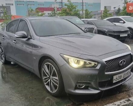 Серый Инфинити Q50, объемом двигателя 2.2 л и пробегом 79 тыс. км за 15800 $, фото 1 на Automoto.ua