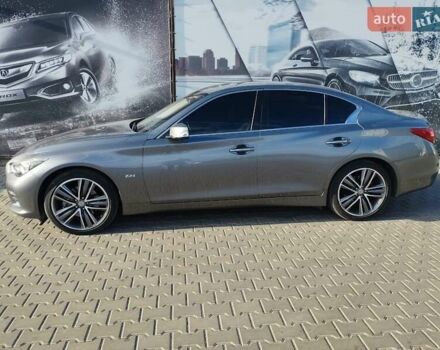 Серый Инфинити Q50, объемом двигателя 2.2 л и пробегом 203 тыс. км за 14500 $, фото 3 на Automoto.ua