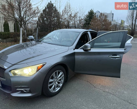 Серый Инфинити Q50, объемом двигателя 1.99 л и пробегом 180 тыс. км за 13900 $, фото 18 на Automoto.ua