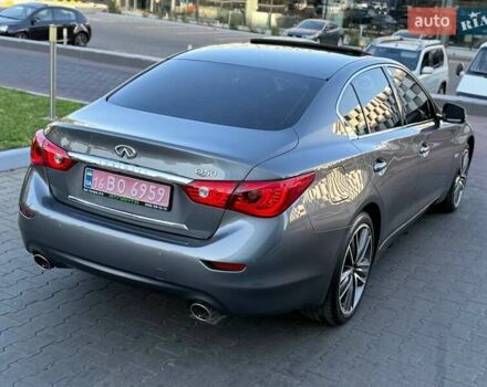 Серый Инфинити Q50, объемом двигателя 2.2 л и пробегом 137 тыс. км за 16999 $, фото 12 на Automoto.ua