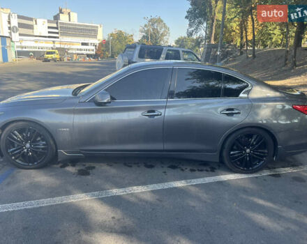 Серый Инфинити Q50, объемом двигателя 3.5 л и пробегом 171 тыс. км за 16500 $, фото 2 на Automoto.ua