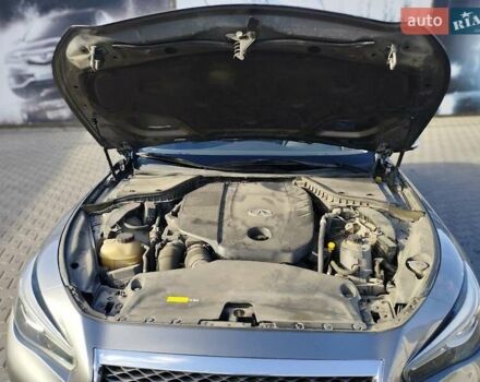 Серый Инфинити Q50, объемом двигателя 2.2 л и пробегом 203 тыс. км за 14500 $, фото 29 на Automoto.ua