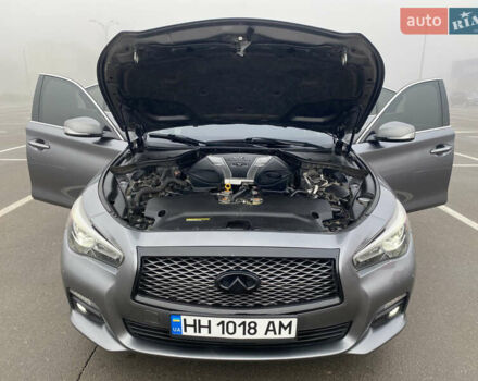 Серый Инфинити Q50, объемом двигателя 3 л и пробегом 178 тыс. км за 12999 $, фото 73 на Automoto.ua