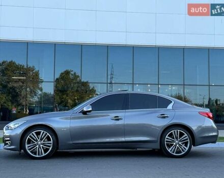 Серый Инфинити Q50, объемом двигателя 2.2 л и пробегом 137 тыс. км за 16999 $, фото 7 на Automoto.ua