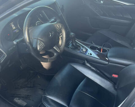 Серый Инфинити Q50, объемом двигателя 3.5 л и пробегом 171 тыс. км за 16500 $, фото 14 на Automoto.ua