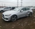 Серый Инфинити Q50, объемом двигателя 3.7 л и пробегом 143 тыс. км за 9800 $, фото 1 на Automoto.ua