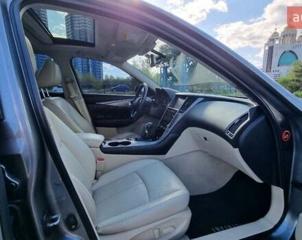 Серый Инфинити Q50, объемом двигателя 2.14 л и пробегом 84 тыс. км за 18500 $, фото 10 на Automoto.ua