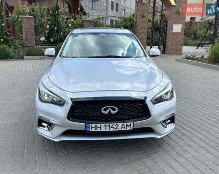 Серый Инфинити Q50, объемом двигателя 1.99 л и пробегом 123 тыс. км за 13700 $, фото 5 на Automoto.ua