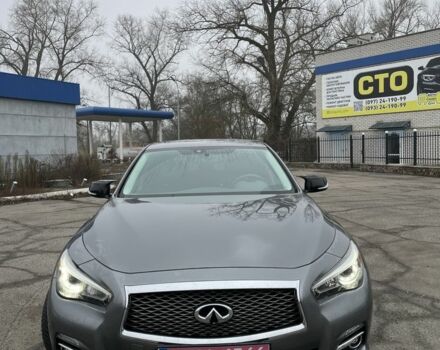 Сірий Інфініті Q50, об'ємом двигуна 2 л та пробігом 122 тис. км за 10999 $, фото 1 на Automoto.ua